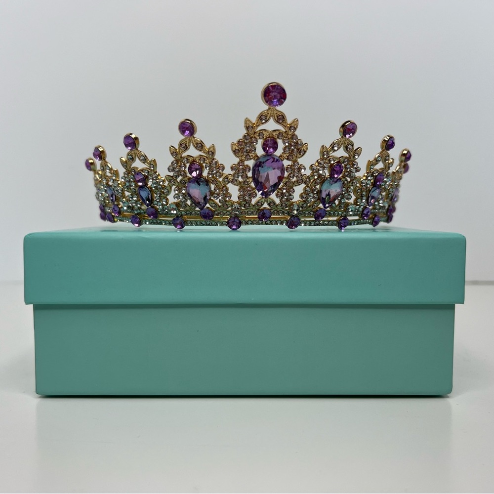Kamirola Tiara Gold and Purple New in Box